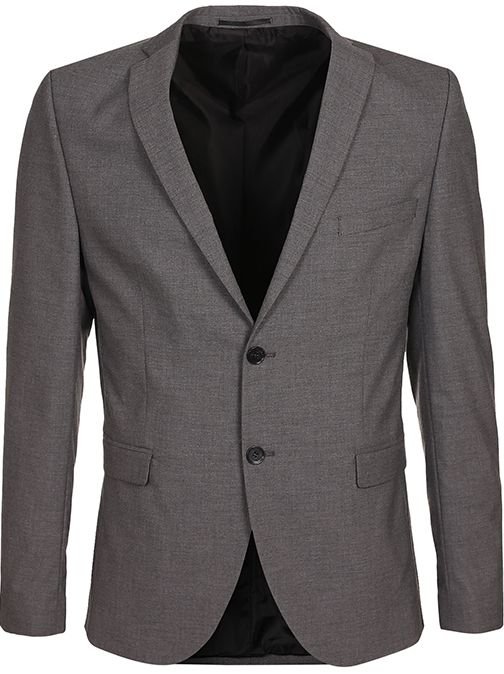 Grey Blazer No - الصورة 4
