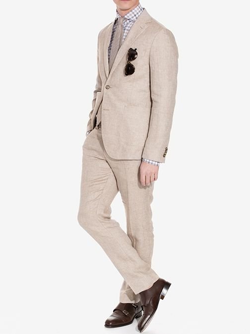Einar Linen Blazer - الصورة 3